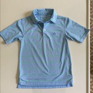 Southern Tide Boys Performance Polo Shirt Size XS(4-5)